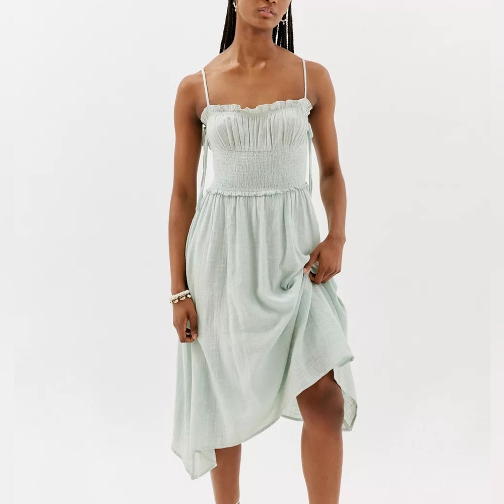 Gauzy cotton urban outfitters sundress